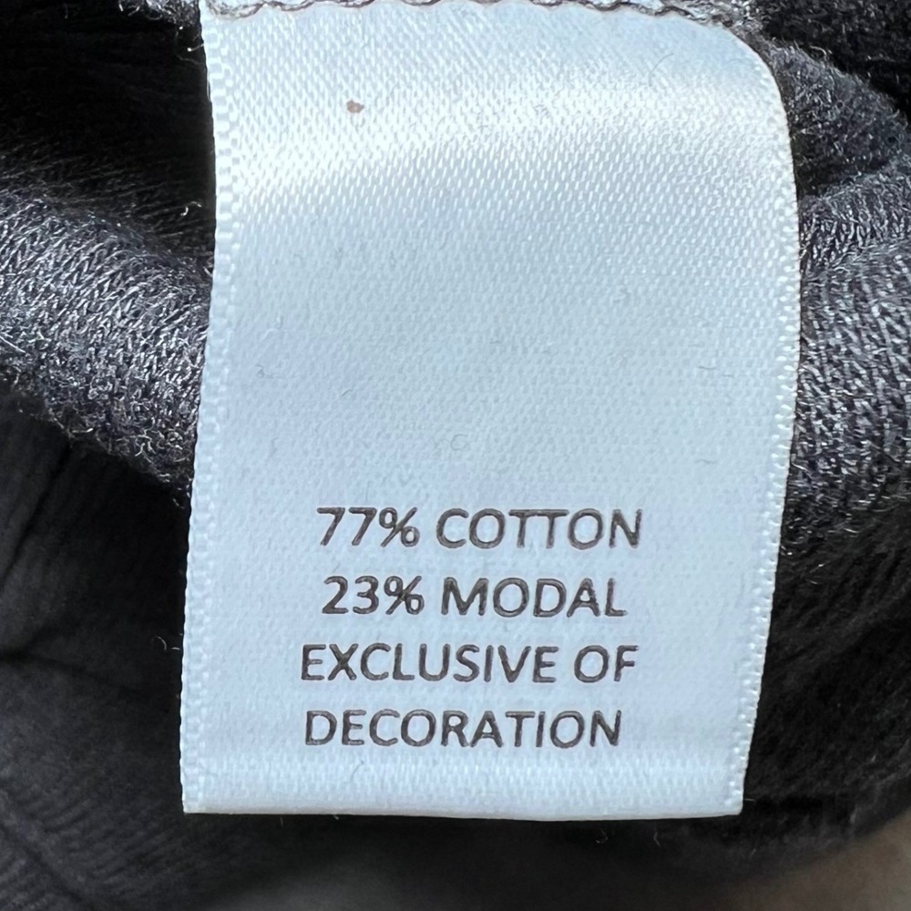 Daniel Cremieux Mens Size Medium Signature Gray 1/4 Button Pullover Sweater - Picture 6 of 13